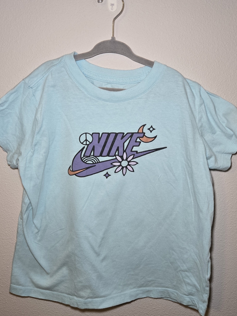 Nike Kids' Light Blue Graphic Tee